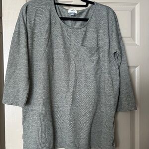 Old Navy Green Heather Tunic Top